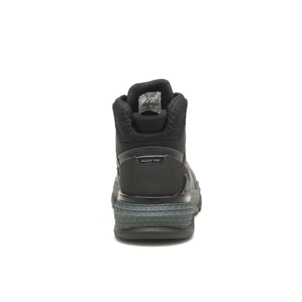 Black-sand Provoquer Des Bottes De Travail Mi-imperméables à Bout En Alliage Pour Hommes