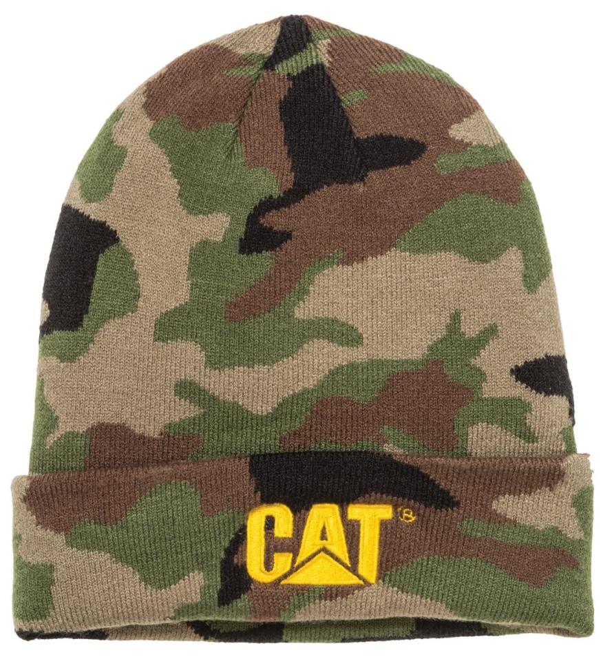 Bonnet à Revers De Marque Camouflage Boisé Chaussures De Chat