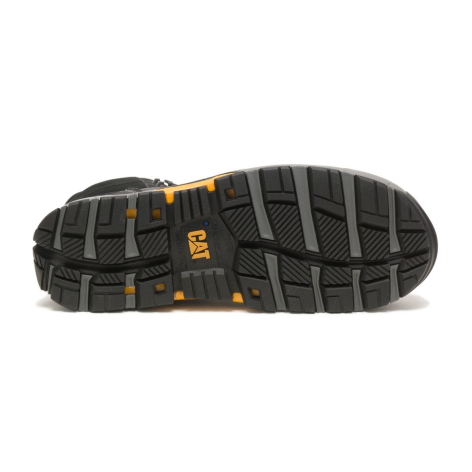 Botte De Travail Imperméable à L\eau Nano Orteil Bord De Chat Noir Pour Hommes Chaussures De Chat