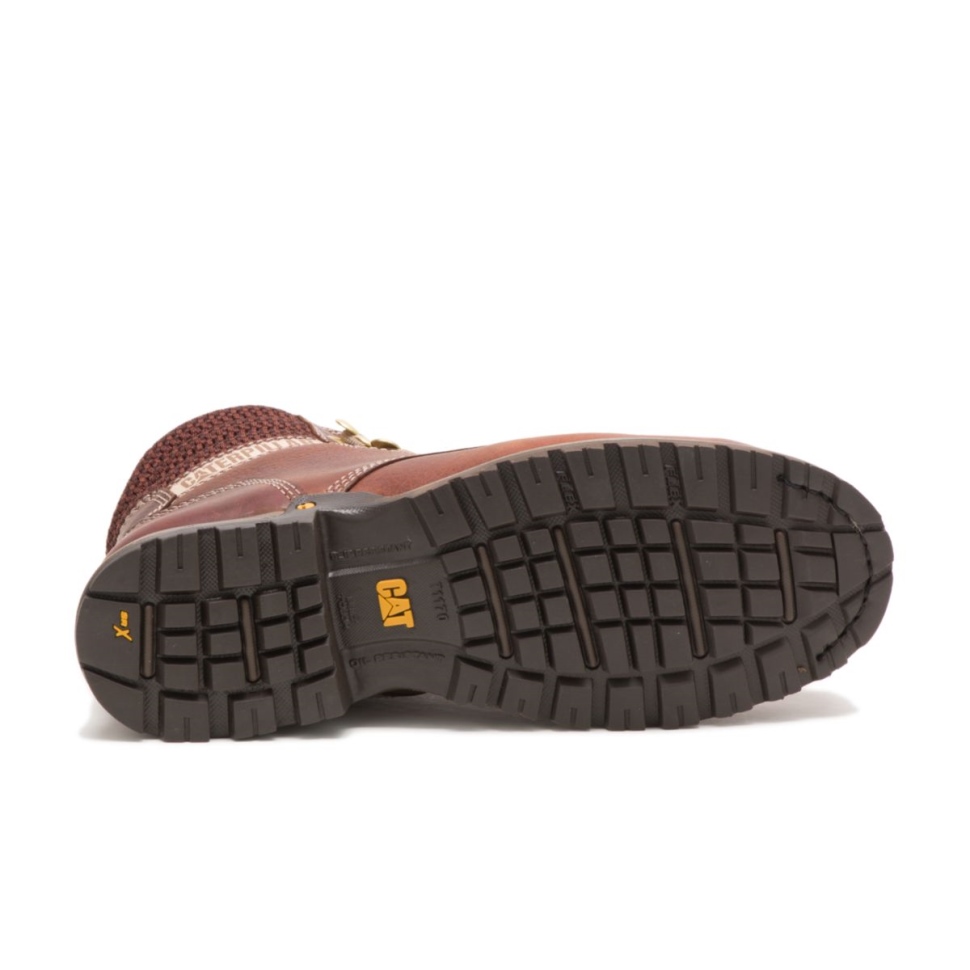 Botte De Travail Tawny Paisley 6\ Pour Femme à Embout D\acier Chaussures Chat