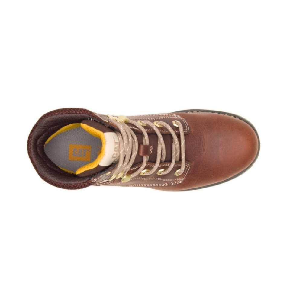Botte De Travail Tawny Paisley 6\ Pour Femme à Embout D\acier Chaussures Chat