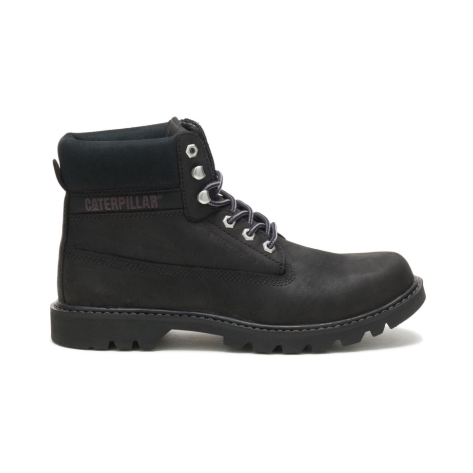Botte Imperméable Ecolorado Noire Chaussures Chat