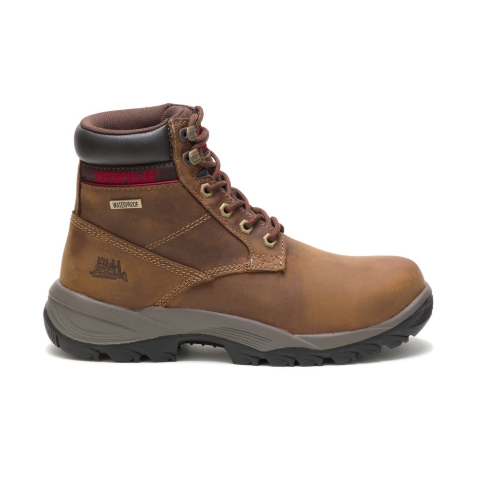 Bottes De Travail Imperméables Dryverse 6 Beige Foncé Pour Femmes