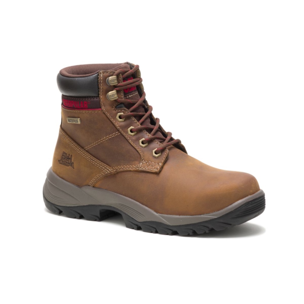 Bottes De Travail Imperméables Dryverse 6\ Beige Foncé Pour Femmes