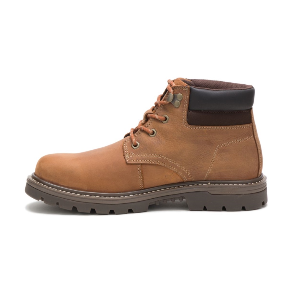 Bottes De Travail Imperméables Outbase Marron Pour Hommes Chaussures De Chat