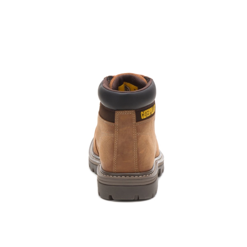 Bottes De Travail Imperméables Outbase Marron Pour Hommes Chaussures De Chat