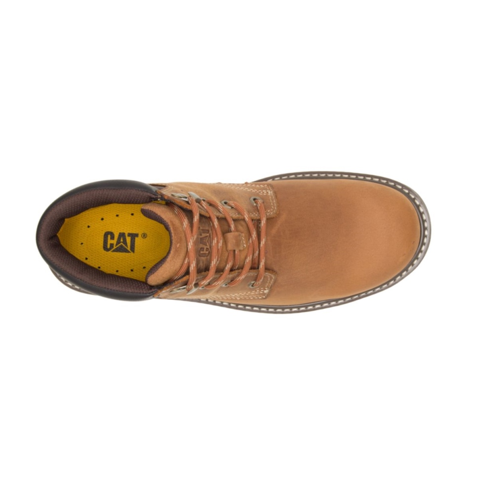 Bottes De Travail Imperméables Outbase Marron Pour Hommes Chaussures De Chat