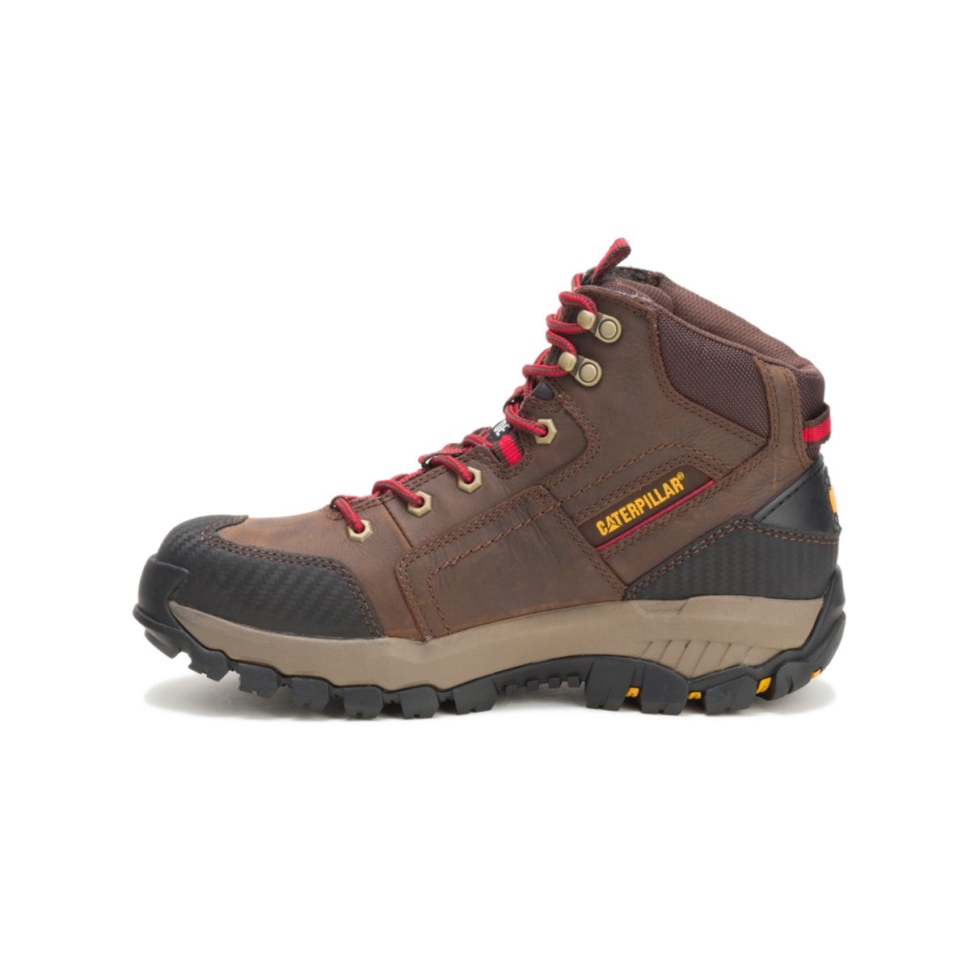 Bottes De Travail Imperméables à Bout En Acier Pour Hommes Navigator Mid Clay Chaussures De Chat