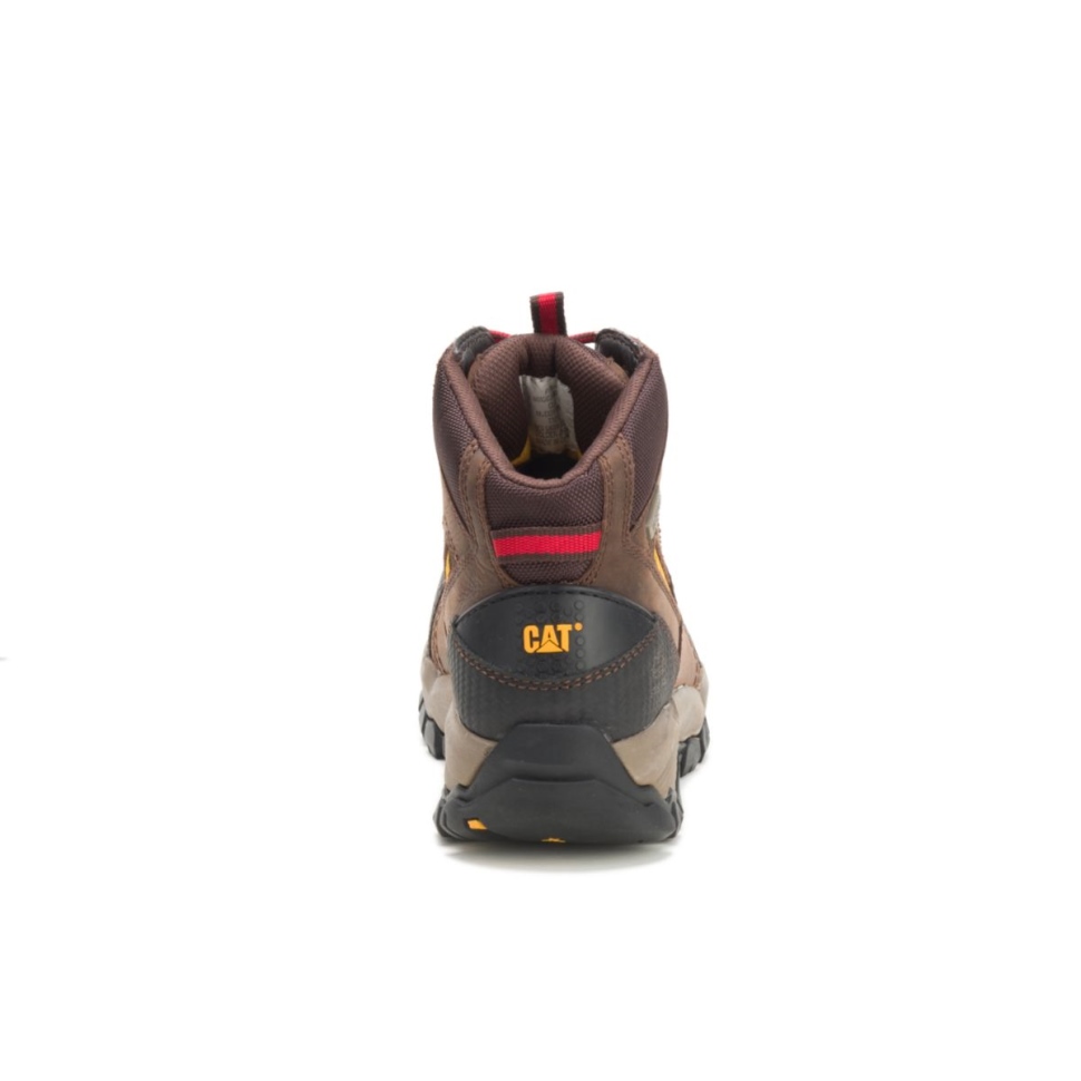Bottes De Travail Imperméables à Bout En Acier Pour Hommes Navigator Mid Clay Chaussures De Chat
