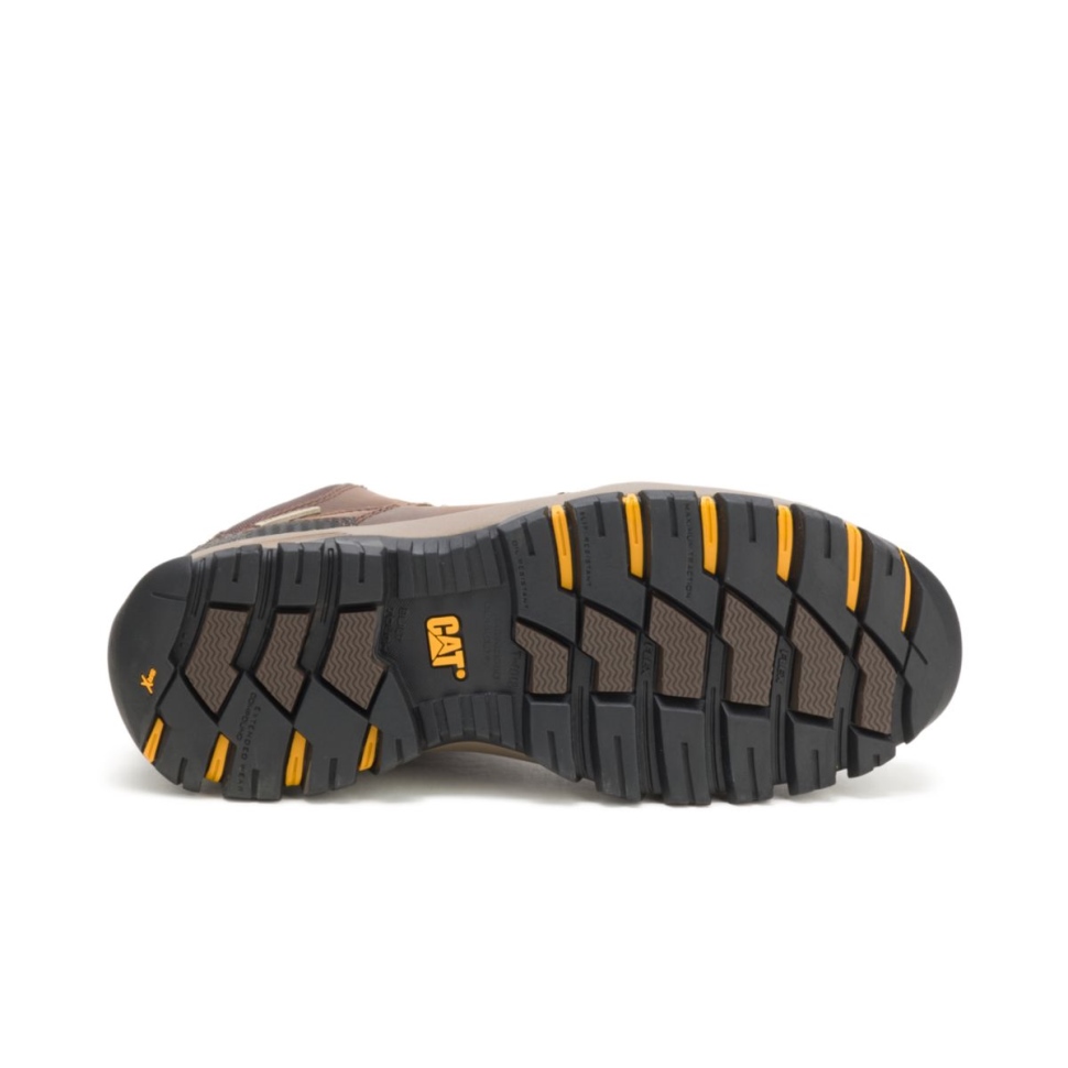 Bottes De Travail Imperméables à Bout En Acier Pour Hommes Navigator Mid Clay Chaussures De Chat