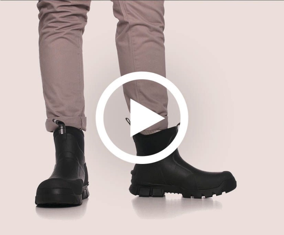 Bottes De Travail Stormers Noires De 6 Pi à Embout D\acier
