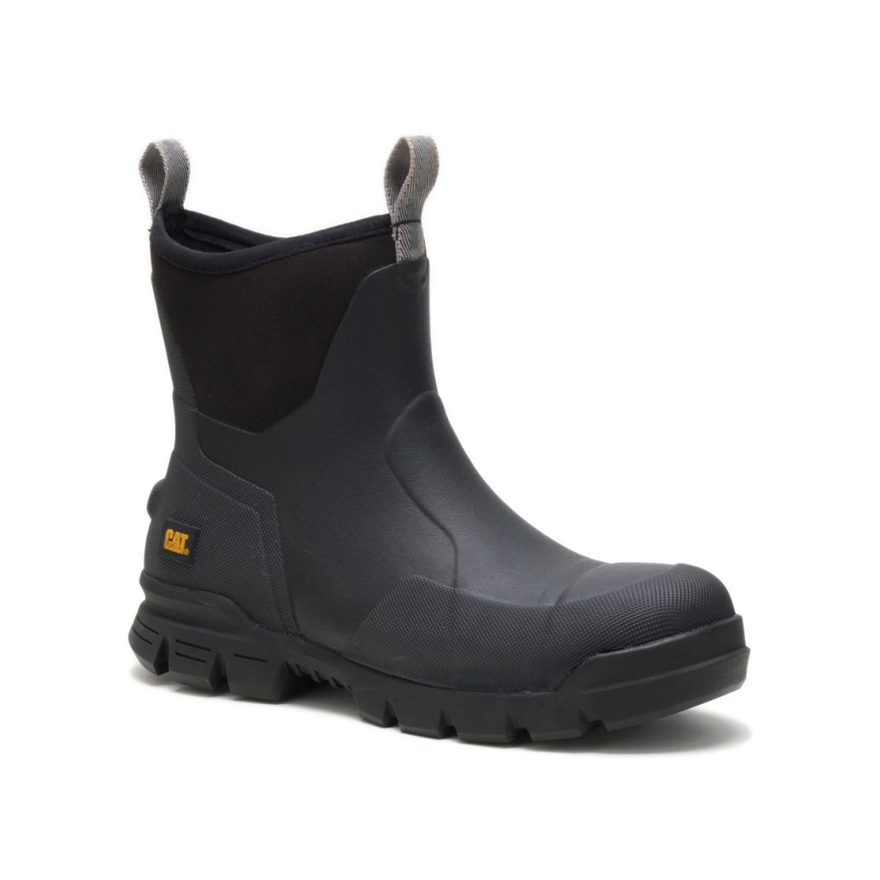Bottes De Travail Stormers Noires De 6 Pi à Embout D\acier