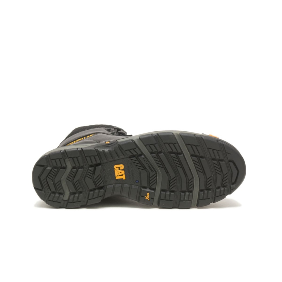 Cat Chaussures Hommes Pelle Superlite Cool Carbone Composite Orteil Botte De Travail Noir