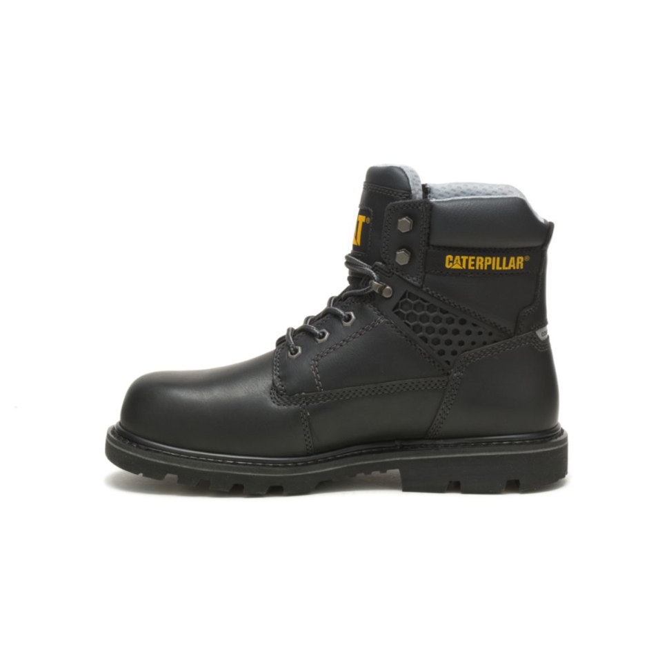 Cat Chaussures Hommes Structure Cool Composite Orteil Botte De Travail Noir