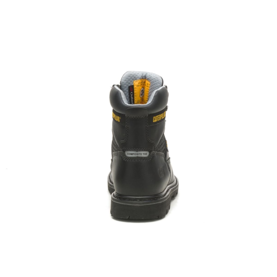 Cat Chaussures Hommes Structure Cool Composite Orteil Botte De Travail Noir