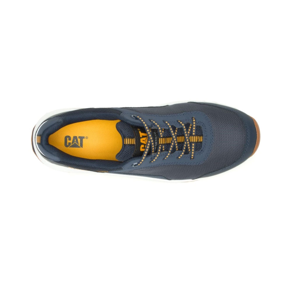 Cat Shoe Chaussures De Travail Pour Hommes Streamline 20 Mesh à Bout Composite Midnight