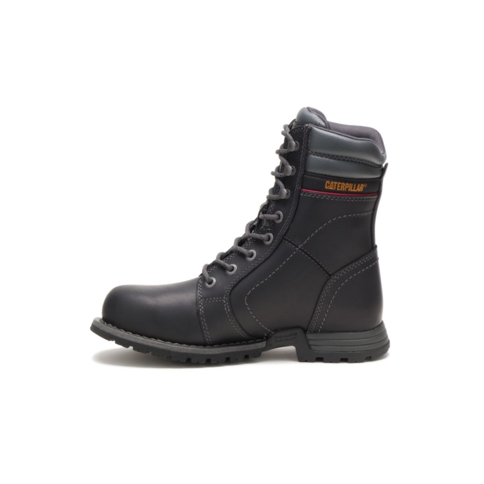 Cat Shoes Bottes De Travail Imperméables à Embout D\acier Echo Pour Femmes Noir