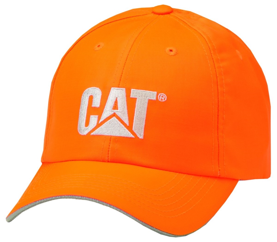 Cat Shoes Casquette De Marque Haute Visibilité Pour Hommes Orange