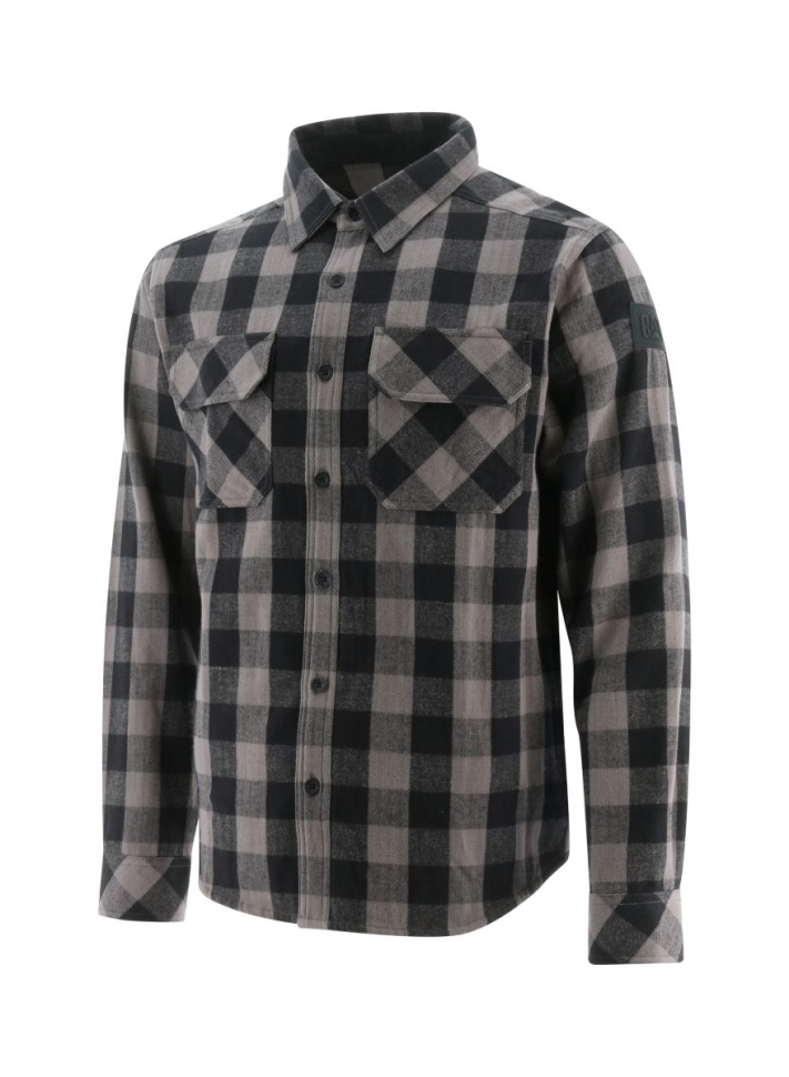 Cat Shoes Chemise Poids Lourd à Carreaux Buffalo Pour Hommes Noir
