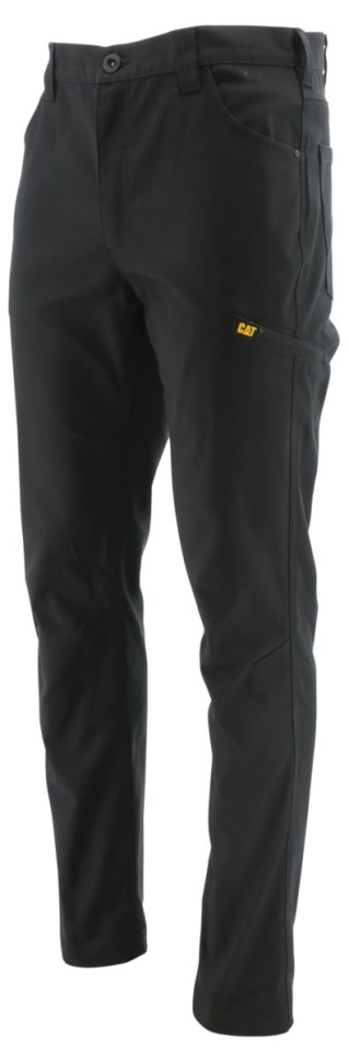 Cat Shoes Pantalon Utilitaire En Toile Stretch Noir Pour Homme