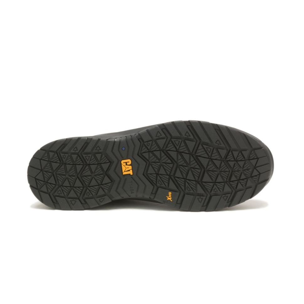Cat Shoes Streamline 20 Chaussure De Travail à Embout Composite Pour Hommes Noir-noir