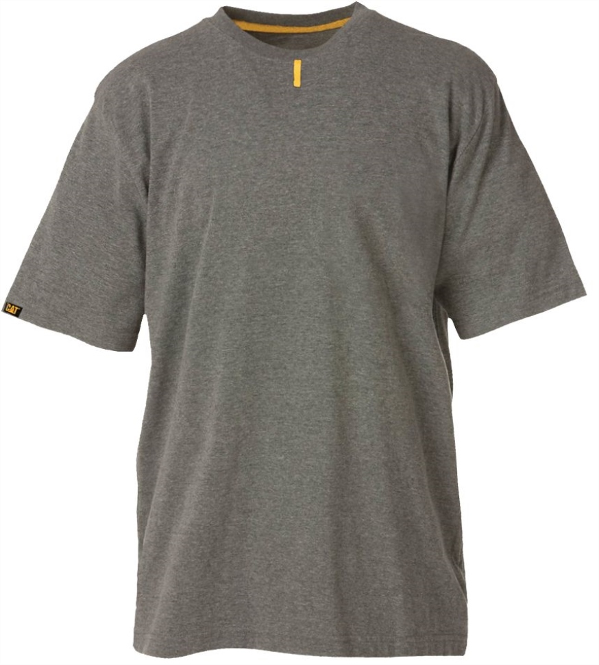 Cat Shoes T-shirt à Poche Marque Pour Hommes Gris Chiné Foncé