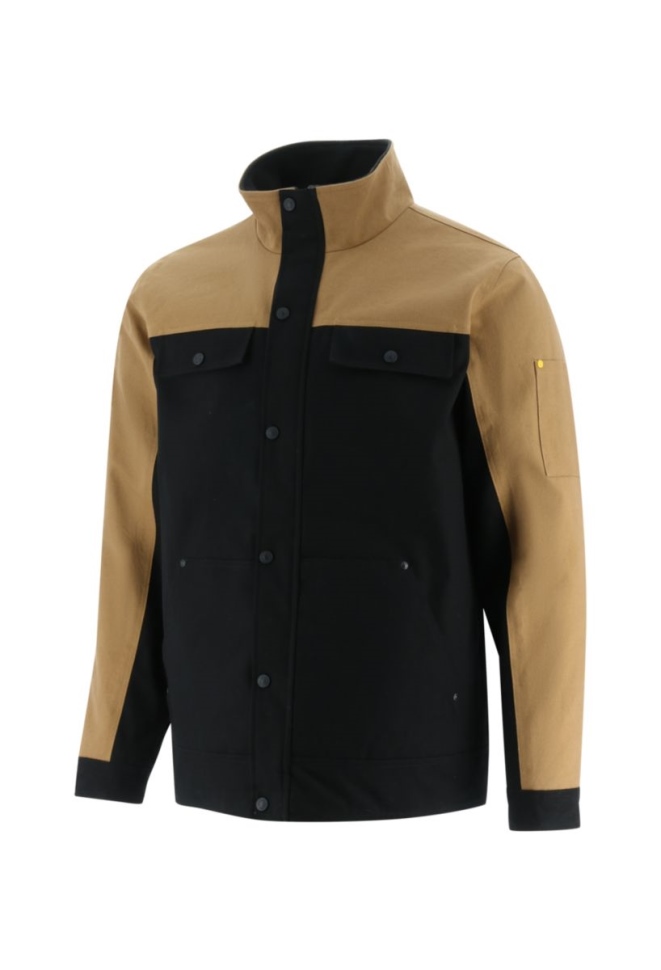 Cat Shoes Veste Utilitaire Isolante Homme Marron Noir