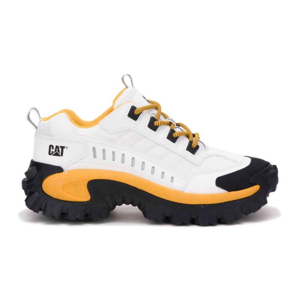 Chat Chaussures Intrus Chaussure Blanc-jaune
