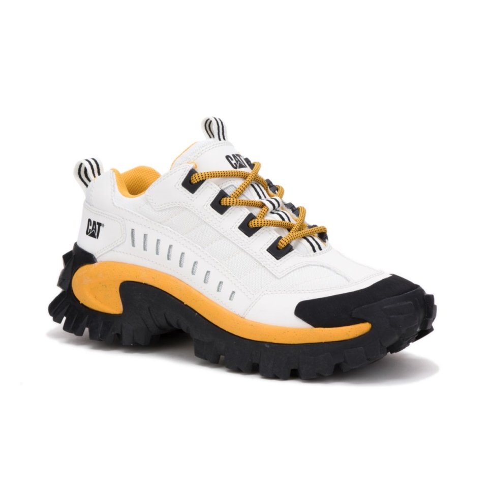 Chat Chaussures Intrus Chaussure Blanc-jaune