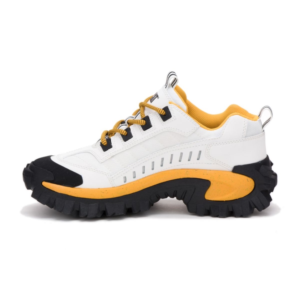 Chat Chaussures Intrus Chaussure Blanc-jaune