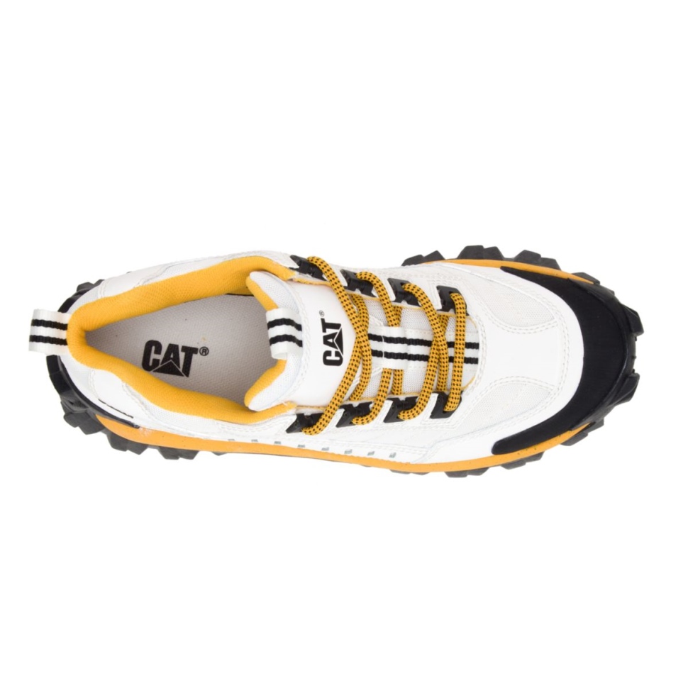 Chat Chaussures Intrus Chaussure Blanc-jaune