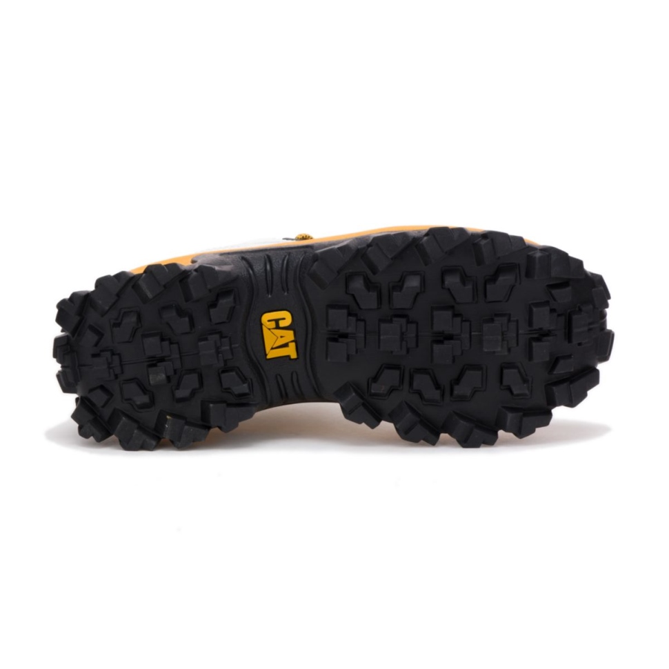 Chat Chaussures Intrus Chaussure Blanc-jaune