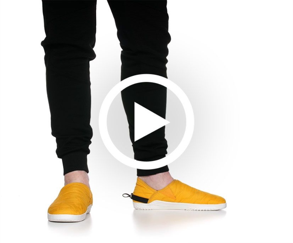 Chat Jaune Crossover Slip Sur Chat Chaussures