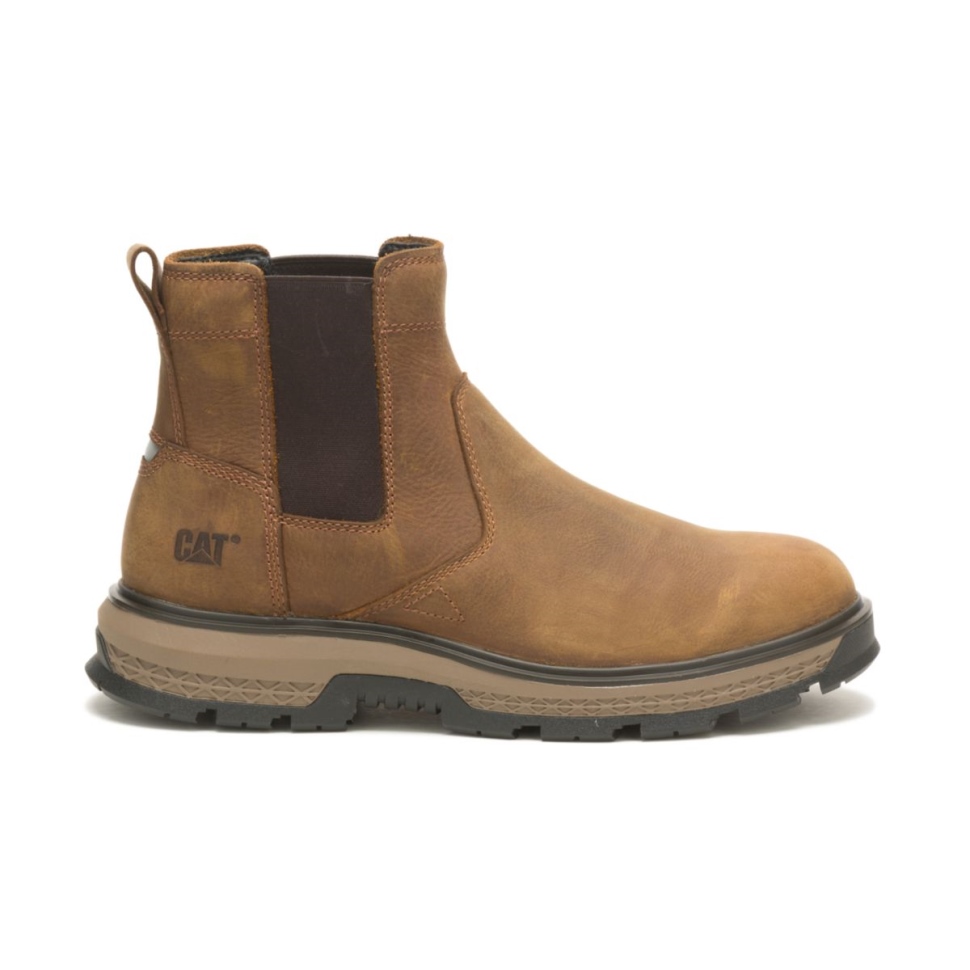 Chaussure De Chat Pyramide Exposition Pour Hommes Botte De Travail Chelsea