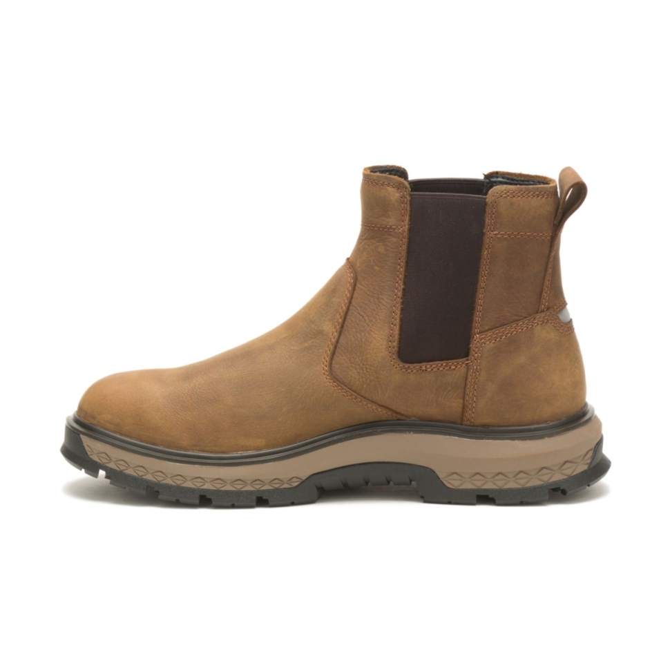 Chaussure De Chat Pyramide Exposition Pour Hommes Botte De Travail Chelsea