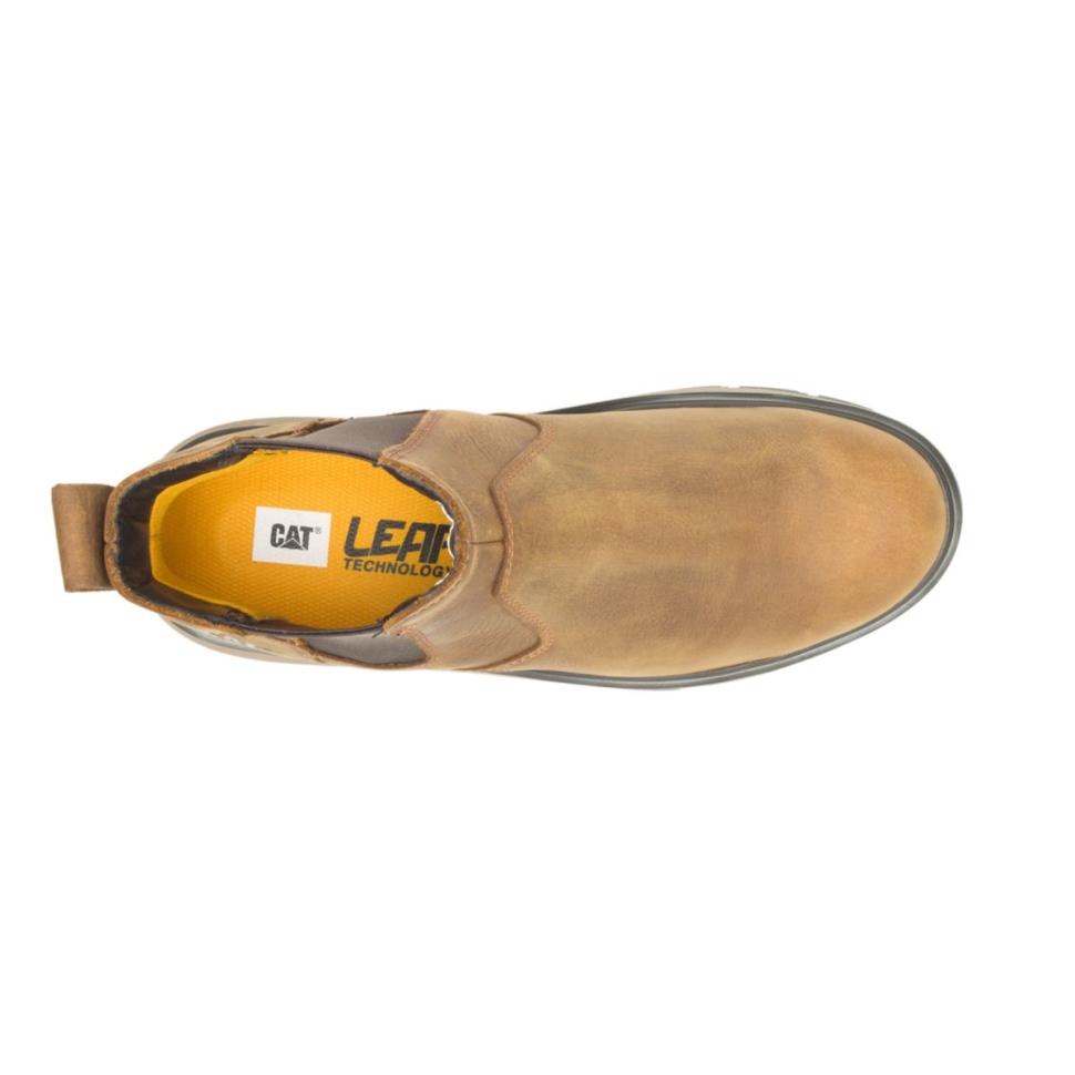 Chaussure De Chat Pyramide Exposition Pour Hommes Botte De Travail Chelsea