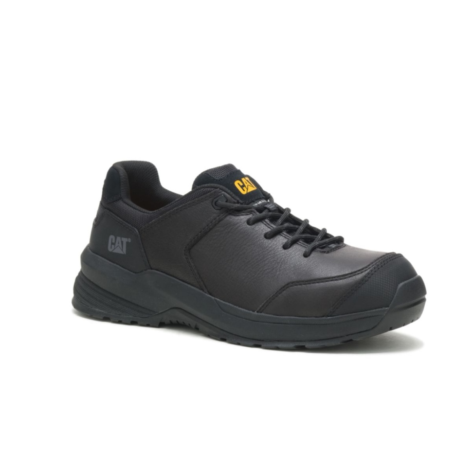 Chaussure De Travail En Cuir à Bout Composite Pour Hommes Streamline 20 Noir