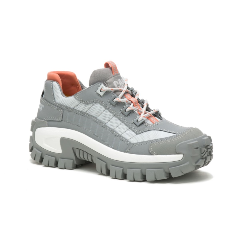 Chaussures Cat Chaussures De Travail à Embout D\acier Pour Femme Wild Dove-gris Glacier