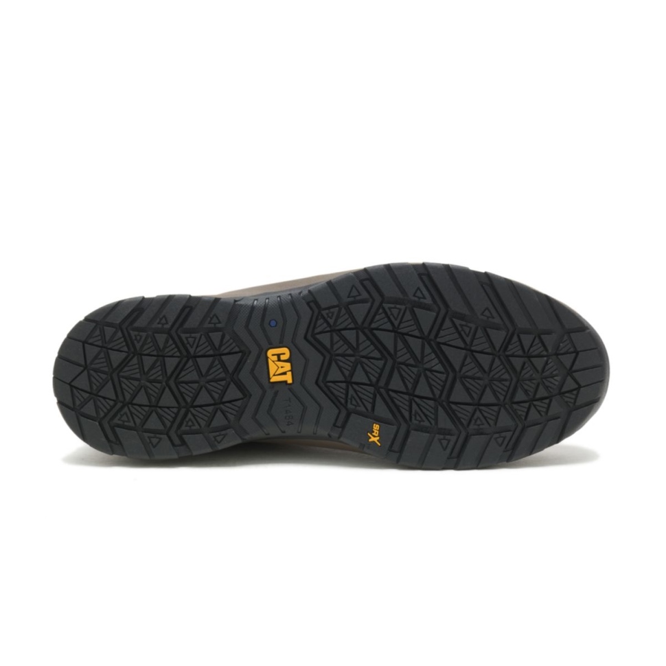 Chaussures Cat Pour Hommes Streamline 20 En Cuir à Bout Composite