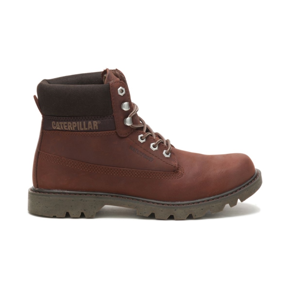 Chaussures De Chat Acajou Profond Botte Imperméable Ecolorado