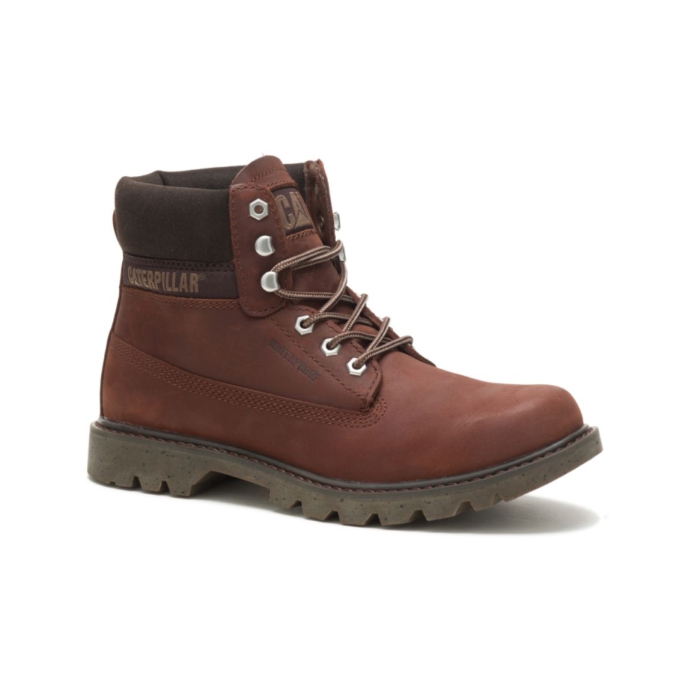 Chaussures De Chat Acajou Profond Botte Imperméable Ecolorado