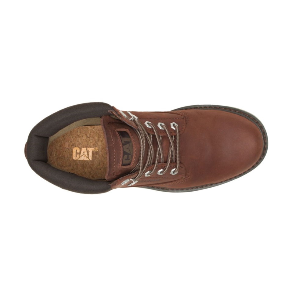 Chaussures De Chat Acajou Profond Botte Imperméable Ecolorado