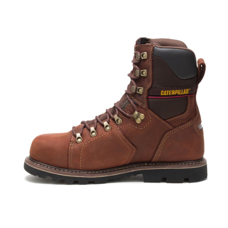 Chaussures De Chat Alaska 20 8 \Bottes De Travail Thinsulate Imperméables à Bout En Acier Noyer