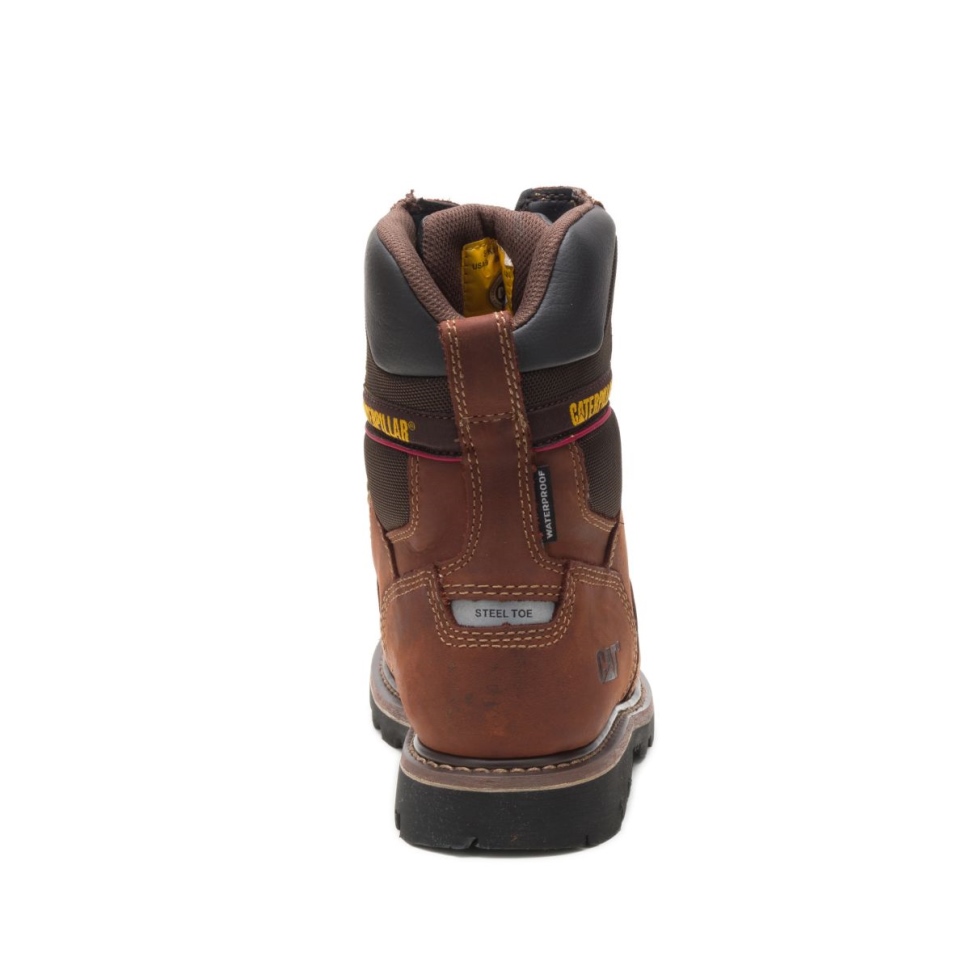 Chaussures De Chat Alaska 20 8 \Bottes De Travail Thinsulate Imperméables à Bout En Acier Noyer