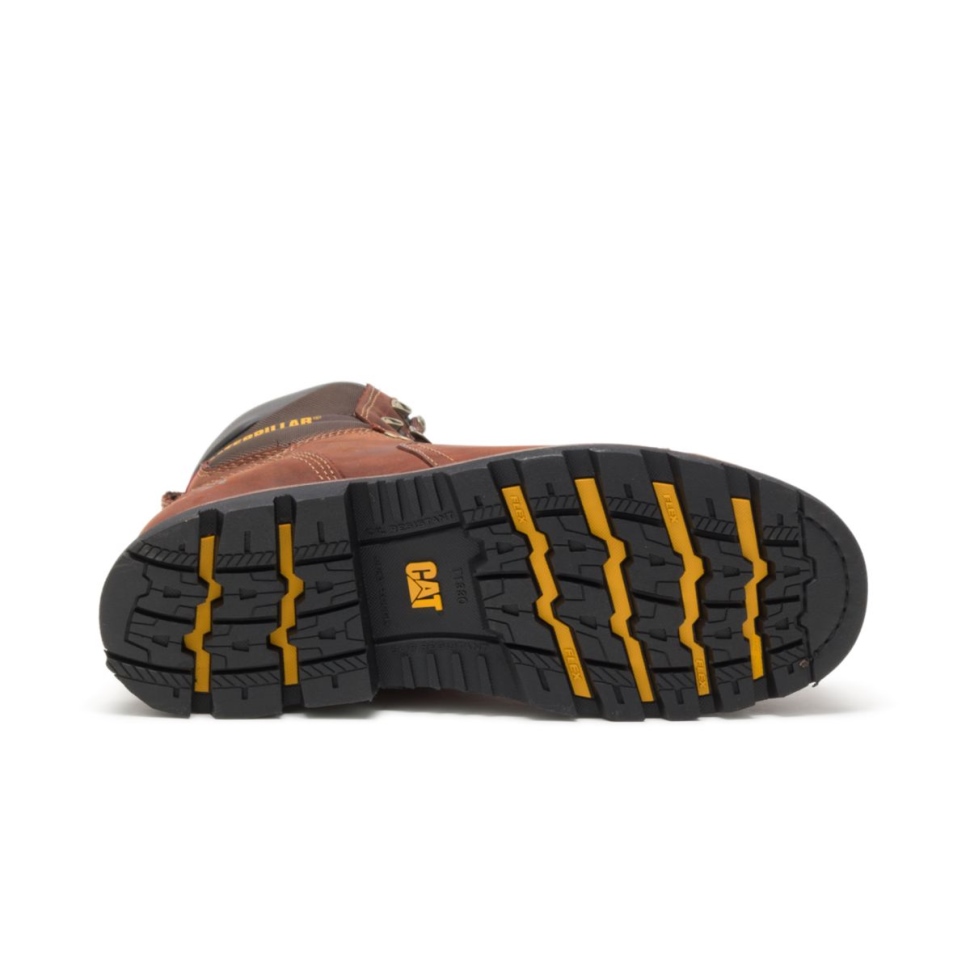 Chaussures De Chat Alaska 20 8 \Bottes De Travail Thinsulate Imperméables à Bout En Acier Noyer