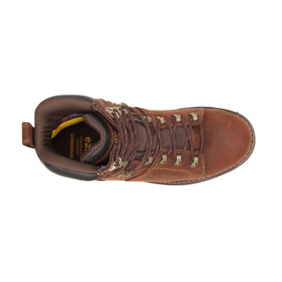 Chaussures De Chat Alaska 20 8 \Bottes De Travail Thinsulate Imperméables à Bout En Acier Noyer