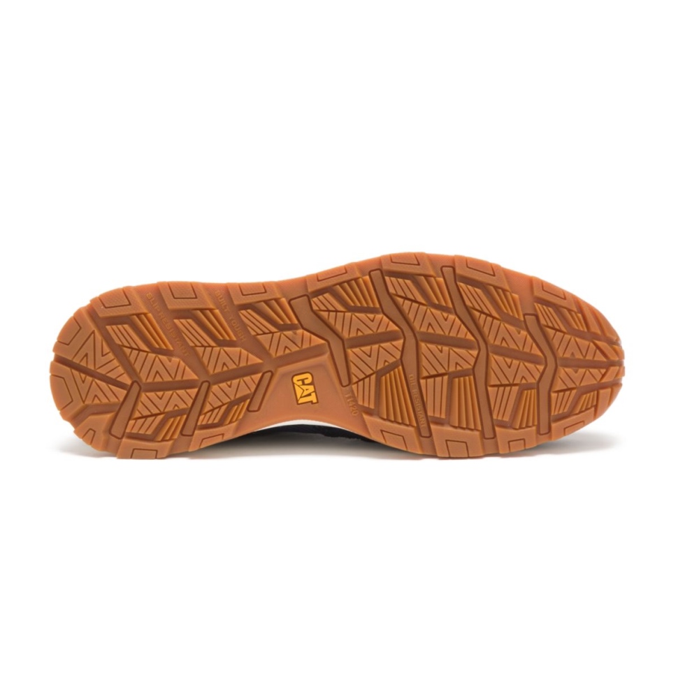 Chaussures De Chat Blue Nights Chaussures De Travail Woodward à Bout En Acier Pour Hommes