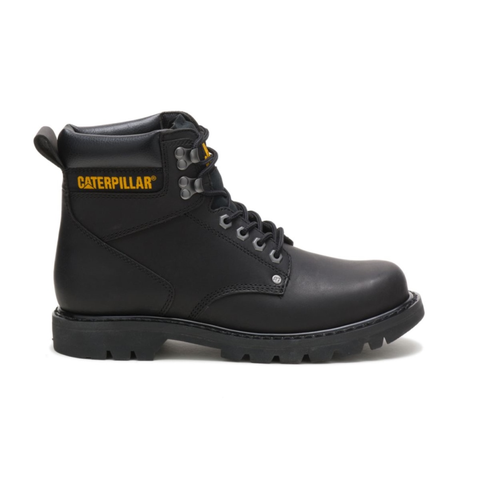 Chaussures De Chat Botte De Travail Deuxième équipe Pour Hommes Noir