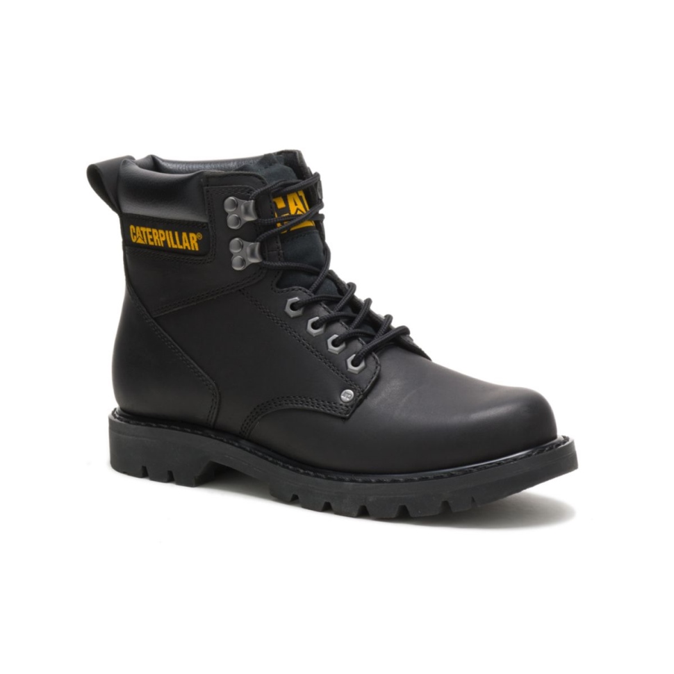Chaussures De Chat Botte De Travail Deuxième équipe Pour Hommes Noir
