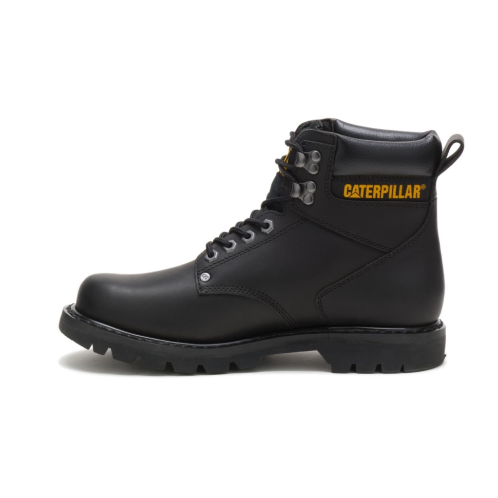 Chaussures De Chat Botte De Travail Deuxième équipe Pour Hommes Noir